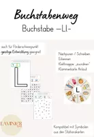 Vorschau - Arbeitsblätter - Arbeitsmaterial zum Buchstabenweg - Buchstabe L/l - Deckblatt
