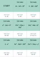 Vorschau - Spiele - Binomische Formeln - Ich habe…Wer hat…? (Mathematikspiel) - Seite 2