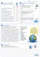 Vorschau - Arbeitsblätter - Wasser – unser wichtigster Schatz | Sachunterricht | Lesetext, Wasserverbrauch & Forscheraufgaben - Seite 2