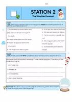 Vorschau - Arbeitsblätter - The snowman's great journey - Future Tenses - Seite 2