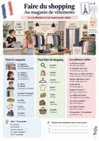 Vorschau - Arbeitsblätter - Faire du Shopping - vêtements Arbeitsheft differenziert inklusive Lösung - Seite 1