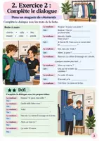 Vorschau - Arbeitsblätter - Faire du Shopping - vêtements Arbeitsheft differenziert inklusive Lösung - Seite 3