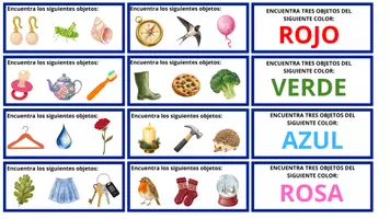 Vista previa - Otros - ENCUENTRA LOS OBJETOS | Atención y percepción visual - página 1