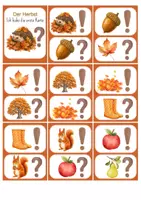 Vorschau - Spiele - Vorkurs - der Herbst - Ich habe...! Wer hat ...? - Seite 1