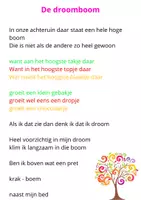 Voorbeeld - De droomboom - Voorblad