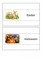 Vorschau - Poster - Holidays & Celebrations – 20 Englisch-Wordcards zu Feiertagen und Festen - Seite 2