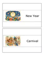 Vorschau - Poster - Holidays & Celebrations – 20 Englisch-Wordcards zu Feiertagen und Festen - Seite 3