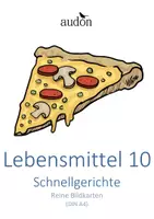 Vorschau - Stundenentwürfe - Lebensmittel DaZ 10: Schnellgerichte - Reine Bildkarten mit farbigen Artikelpunkten zur Sprachförderung (DIN A4) - Deckblatt