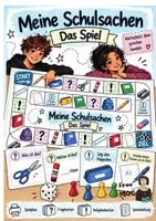 Vorschau - Spiele - Das Spiel Meine Schulsachen - DAZ - A0-A1 - Deckblatt