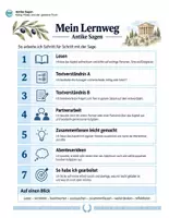 Vorschau - Unterrichtsreihen - Griechische Sagen: König Midas und der goldene Fluch - differenziertes Textverständnis - Seite 2