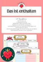 Vorschau - Arbeitsblätter - Stadt-Land-Wortarten – differenzierte Spielpläne zu Nomen, Verb & Adjektiv - Klasse 1-5 - Seite 1