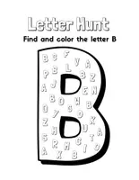 Προεπισκόπηση - Φύλλα εργασίας - Letter Hunt – Find & Colour the Letters A–Z - Σελίδα 1