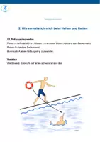 Vorschau - Stundenentwürfe - Rettungsschwimmen im Sportunterricht - Seite 3
