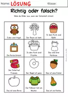 Vorschau - Arbeitsblätter - Herbst Klasse 2 Deutsch | Lesen im Herbst - Seite 2