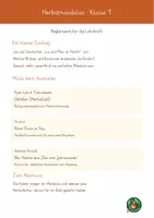 Vorschau - Arbeitsblätter - Herbstmandalas für Klasse 1 einfache Ausmalbilder - Seite 1