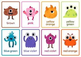 Προεπισκόπηση - Flashcards - Color Flashcards - Σελίδα 1