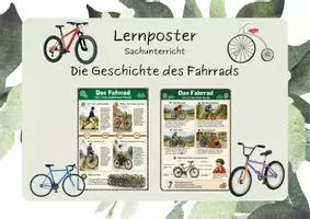 Vorschau - Mal- und Bastelvorlagen - Materialpaket HSU-Lernposter - Deckblatt