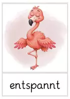 Vorschau - Fördermaterial/Inklusion - Gefühlskarten Klassentier Flamingo Flamingoklasse - Seite 3