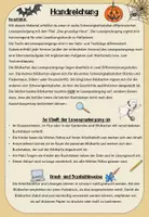 Vorschau - Arbeitsblätter - Halloween - Sparpaket (Klasse 1-4) - Seite 1