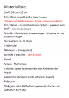 Vorschau - Stundenentwürfe - Nähen - Handnähen - das Hühnchen Kiki - Seite 2
