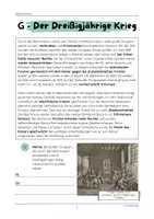 Vorschau - Arbeitsblätter - Der Dreißigjährige Krieg (Folgen der Reformation) - Seite 2