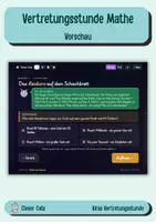 Vorschau - Arbeitsblätter - Vertretungsstunde Mathe Klasse 5–7 – Zahlen zum Staunen | ohne Vorbereitung, 45 Minuten | interaktive Tafel-Show + Arbeitsblätter - Seite 1