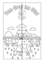 Vorschau - Mal- und Bastelvorlagen - Vom Gras ins Glas Lapbook - Seite 2