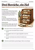 Vorschau - Arbeitsblätter - Cybersecurity-Monat Arbeitsheft Klasse 5–6 - Seite 1