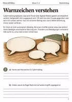 Vorschau - Arbeitsblätter - Cybermobbing Klassenprojekt Klasse 5–6 - Seite 1
