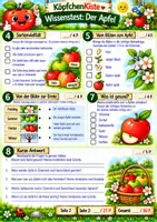 Vorschau - Test - Der Apfel – Wissenstest & Zusatzaufgabe Sachunterricht - Seite 2