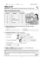 Vorschau - Arbeitsblätter - To be Englisch Klasse 5 - Seite 2