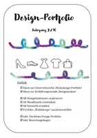 Vorschau - Stundenentwürfe - Kunst: Ein Modedesign-Portfolio gestalten (Jg. 9/10) - Deckblatt