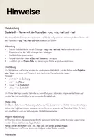 Vorschau - Arbeitsblätter - Nachsilben und Endungen bei Nomen - Basketball - Seite 1