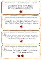 Vorschau - Stationenlernen - Herbstwörter nach dem ABC sortieren - Lerntheke - Seite 1