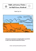Vorschau - Stundenentwürfe - Kunst: Der Kalt-Warm-Kontrast (Jg. 5/6) - Deckblatt