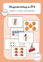 Vorschau - Spiele - Materialpaket Mengen im Zahlenraum 10 - Seite 1