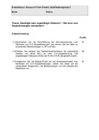 Vorschau - Arbeitsblätter - Arbeitsblatt: Die Bromwasserprobe - Nachweis von Doppelbindungen (bearbeitbar) - Seite 1