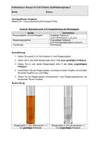 Vorschau - Arbeitsblätter - Arbeitsblatt: Die Bromwasserprobe - Nachweis von Doppelbindungen (bearbeitbar) - Deckblatt