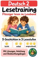 Vorschau - Arbeitsblätter - Leseband: Lesetraining Klasse 2 - Deckblatt