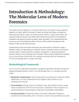 Voorbeeld - PCR & Gel Electrophoresis in Forensics - Pagina 1