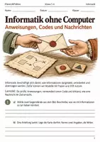 Vorschau - Arbeitsblätter - Informatik ohne Computer Arbeitsheft Klasse 5–6 - Deckblatt