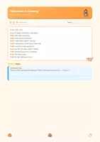 Vorschau - Arbeitsblätter - Halloween Lesedialoge Materialpaket – Grundschule bis EF - Seite 3