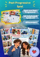 Vorschau - Spiele - Past Progressive Spiel - The Unexpected Event - Deckblatt