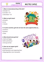 Vista previa - Unidades / Secuencias / Situaciones de Aprendizaje - INTERNATIONAL GIRL DAY FREE MINI PACK 5TH & 6H PRIMARY - página 2