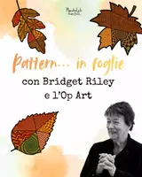 anteprima - Materiale per pittura e bricolage - Foglie in pattern: laboratorio autunnale in stile Op Art - Pagina di copertina