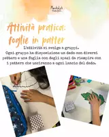 anteprima - Materiale per pittura e bricolage - Foglie in pattern: laboratorio autunnale in stile Op Art - Pagina 3