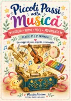 anteprima - Opere didattiche / Libri di testo - Piccoli Passi nella Musica- Classe 1^ 2 ^ Primaria - Pagina di copertina