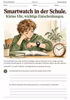 Vorschau - Arbeitsblätter - Smartwatch in der Schule Arbeitsheft Klasse 5–6 - Deckblatt