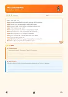 Vorschau - Arbeitsblätter - Halloween Lesedialog – Klasse 5/6 🎃 - Seite 3