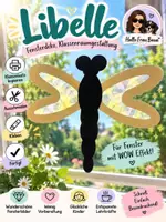 Vorschau - Mal- und Bastelvorlagen - Libelle Sommer Basteln Klassenraumdeko Fensterbild Kunst - Deckblatt
